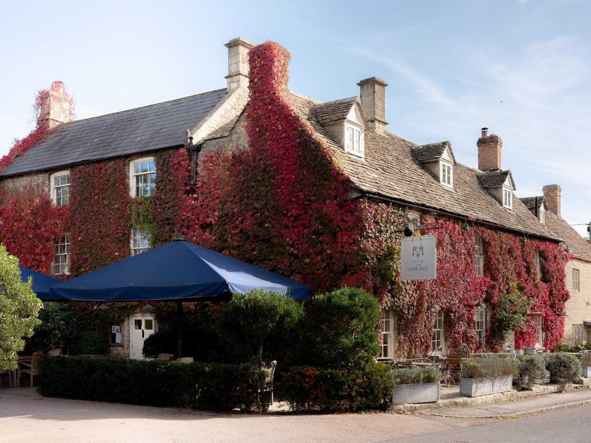 New Inn At Coln Coln Saint Aldwyn Eksteriør billede