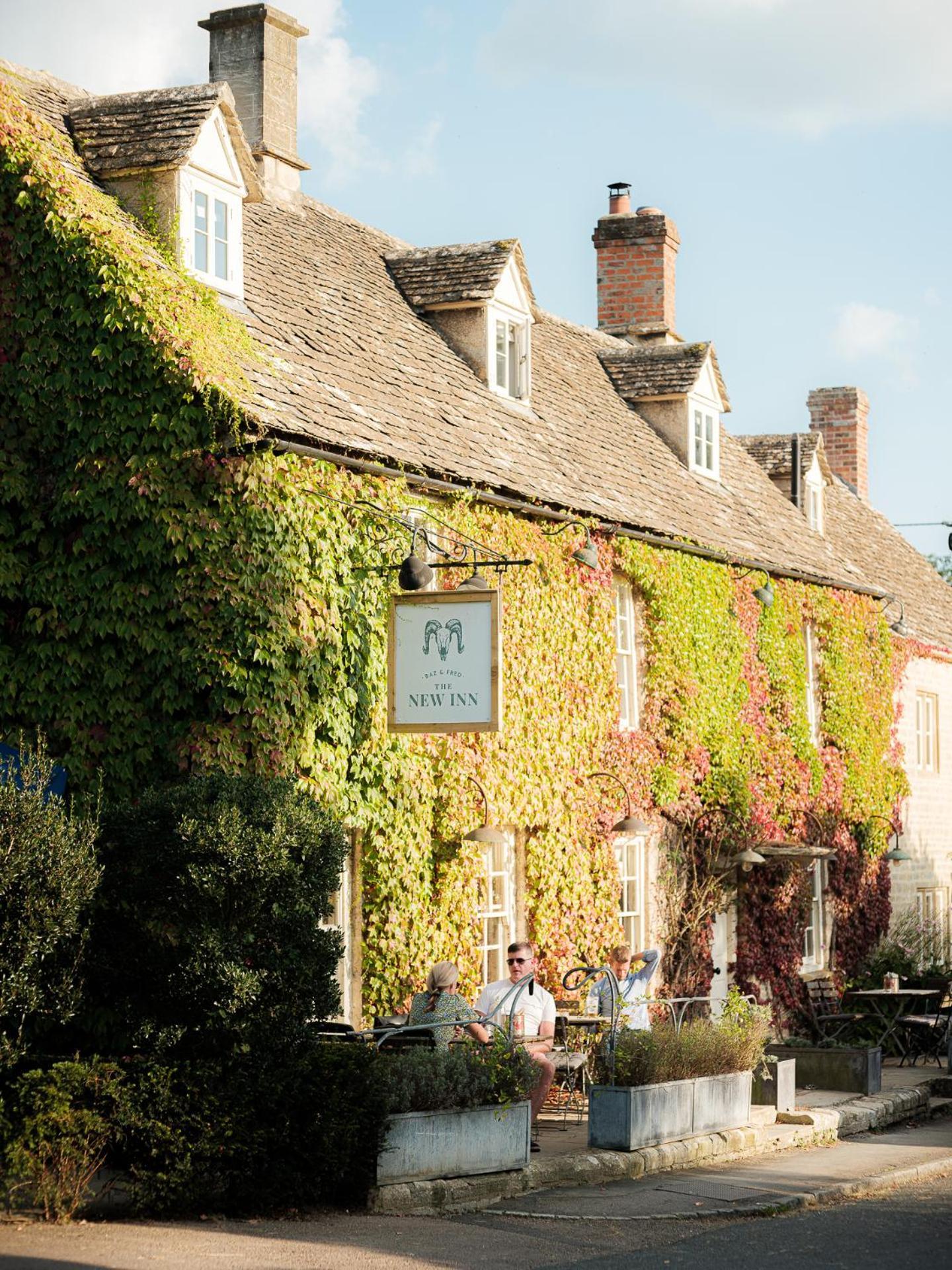 New Inn At Coln Coln Saint Aldwyn Eksteriør billede